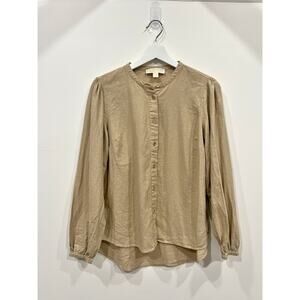 Michael Kors Linen Blend Top